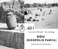 Studiedag  “Hou/Diospolis Parva. Oude opgravingen en nieuw onderzoek”